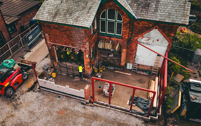 Residential property renovation and structural building work by CJC Brickwork